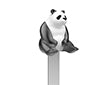 Panda Bookmark