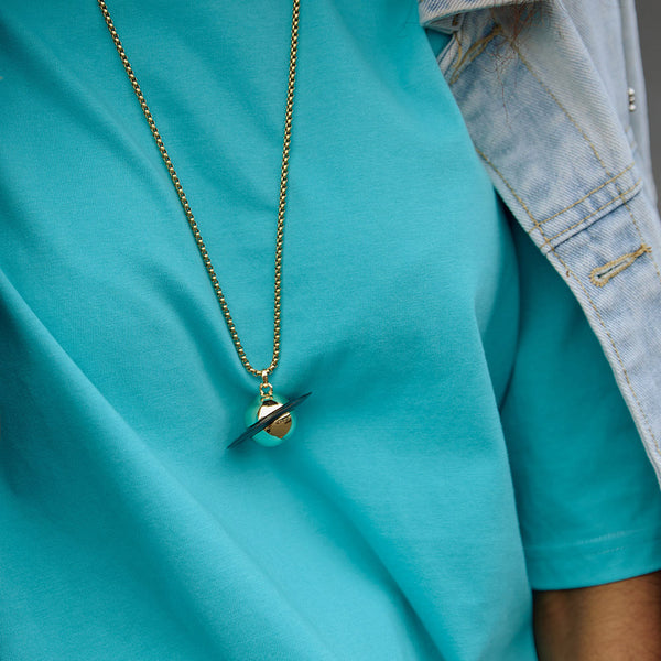 Collier Saturne Meta[l]morphose – vue principale
