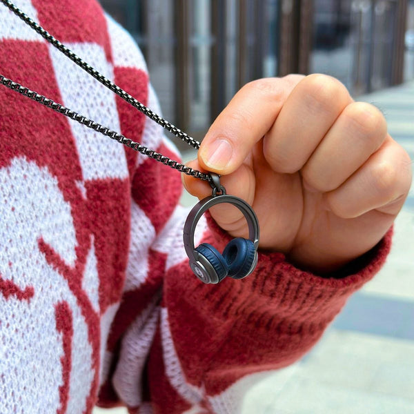 Collier Casque Audio Meta[l]morphose – vue principale