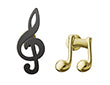 Pin's Clé de Sol et Notes