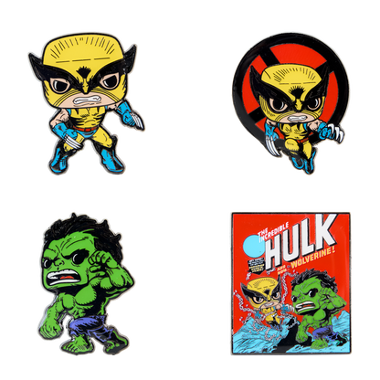 Wolverine 50th Anniversary 4-Pack Pin Set