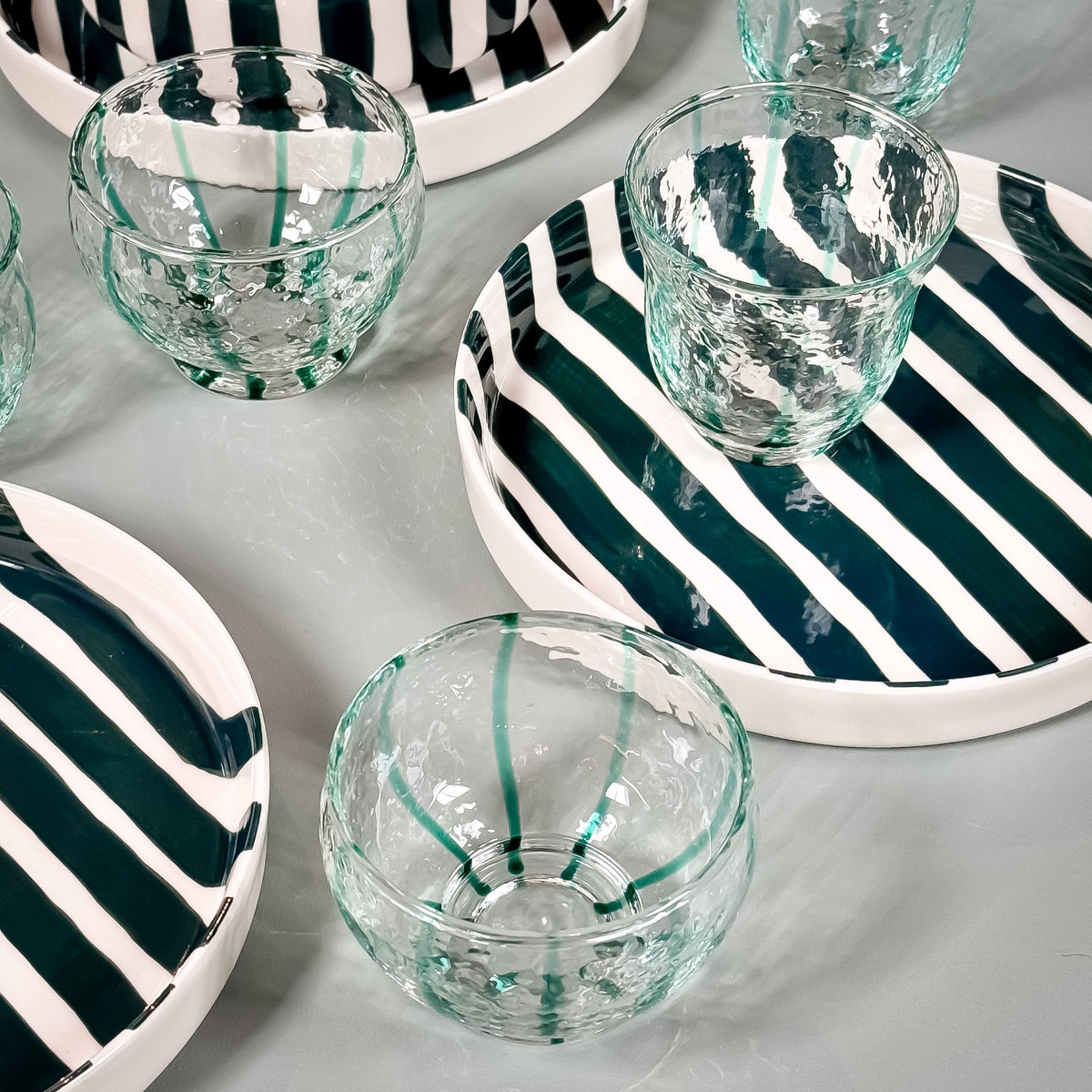 Coupe à dessert en verre artisanale – Magazin Minori