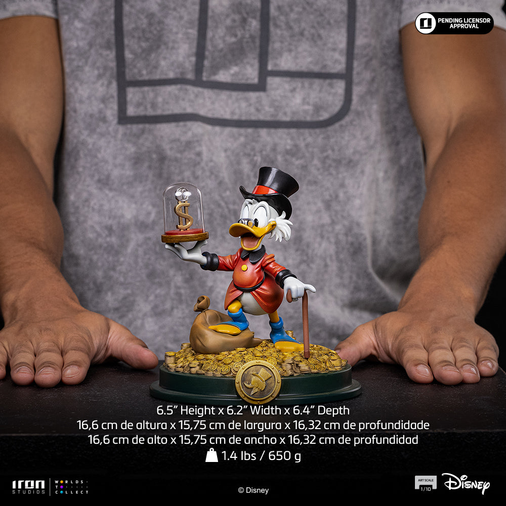 Pre-Order - Uncle Scrooge McDuck Statue - DuckTales - Art Scale 1/10 - Iron Studios