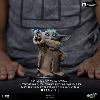 Statue Grogu Butterfly Wonder - Mandalorian and Grogu Movie - Grogu Collection - The Mandalorian & Grogu