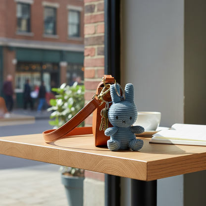 Porte-clés Lapin Miffy Velours Côtelé