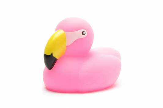 Bath rosa flamingo