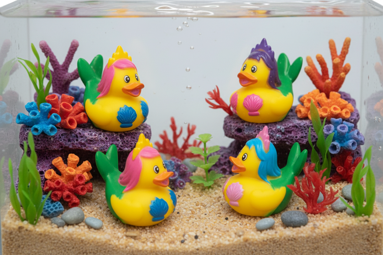 Mini patos sirena
