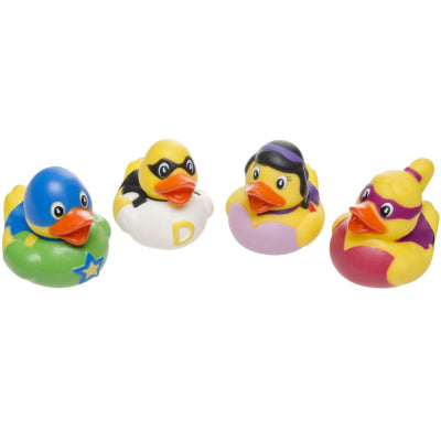 Mini patos superhéroes