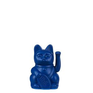 Mini Chat Chanceux Bleu Foncé
