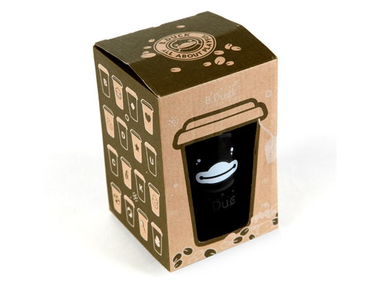 Mug à café B.Duck noir