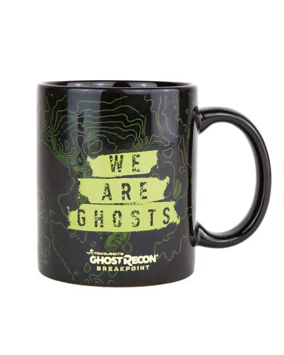 Caneca fantasma recon ponto de interrupção - distintivo de metal