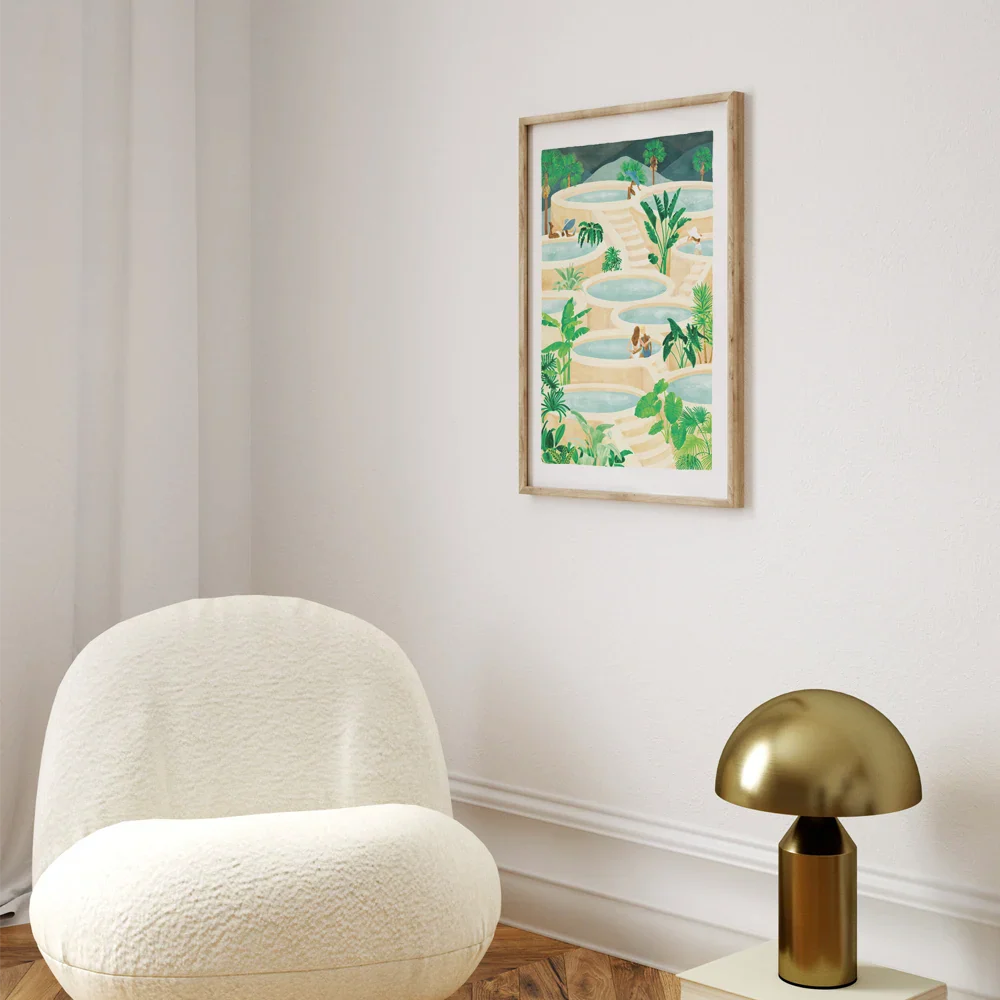 Natural spa - Affiche