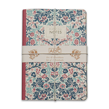 Lot de 2 carnets A5 - Blackthorn / Iris
