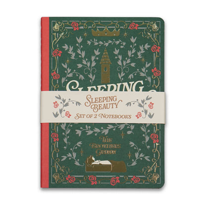 Lot de 2 carnets A5 La Belle au bois dormant