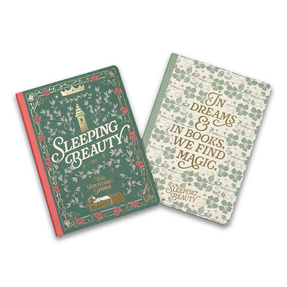 Lot de 2 carnets A5 La Belle au bois dormant