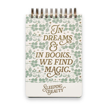 Large A5 spiral notebook Sleeping Beauty