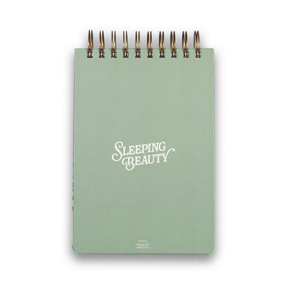 Large A5 spiral notebook Sleeping Beauty