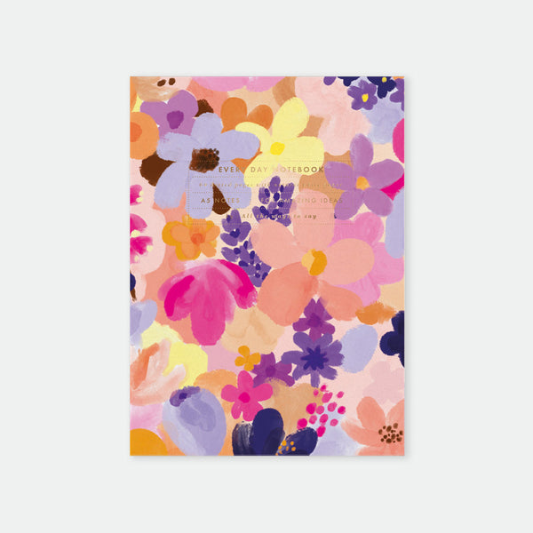 Flower garden - Notebook A5