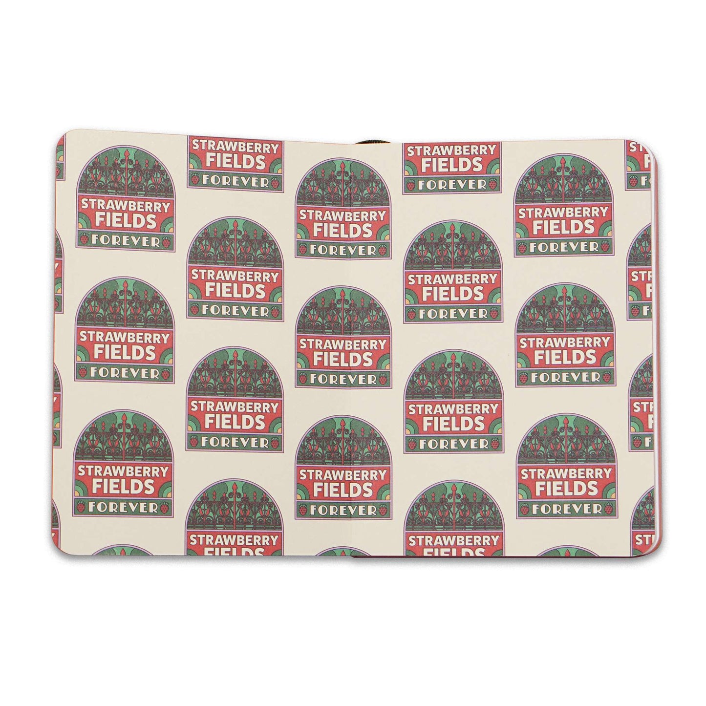 Carnet A6 souple The Beatles - Strawberry Fields