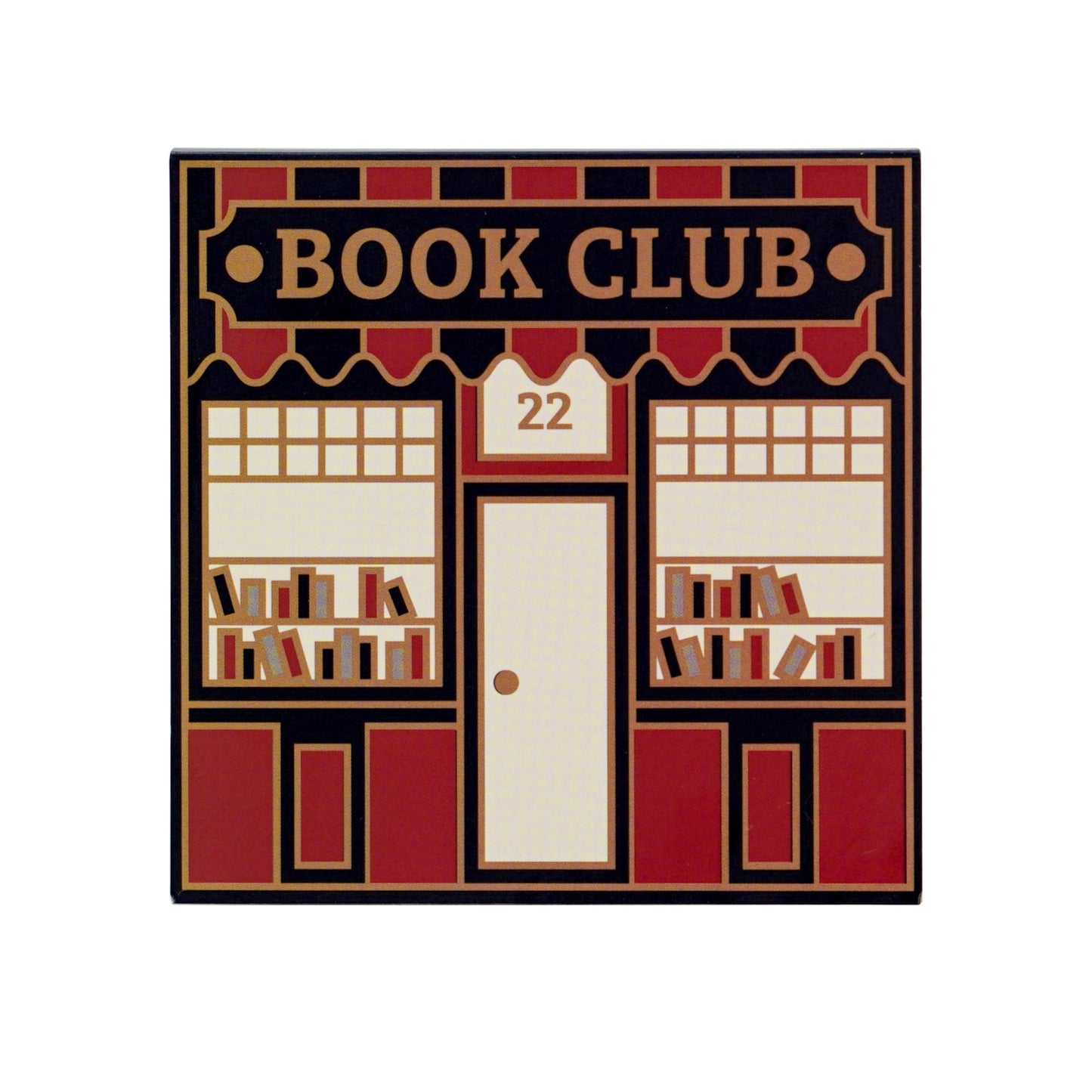 Carnet de poche découpé Pulteney Press - Book Club