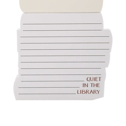 Carnet de poche découpé Pulteney Press - Quiet in Library