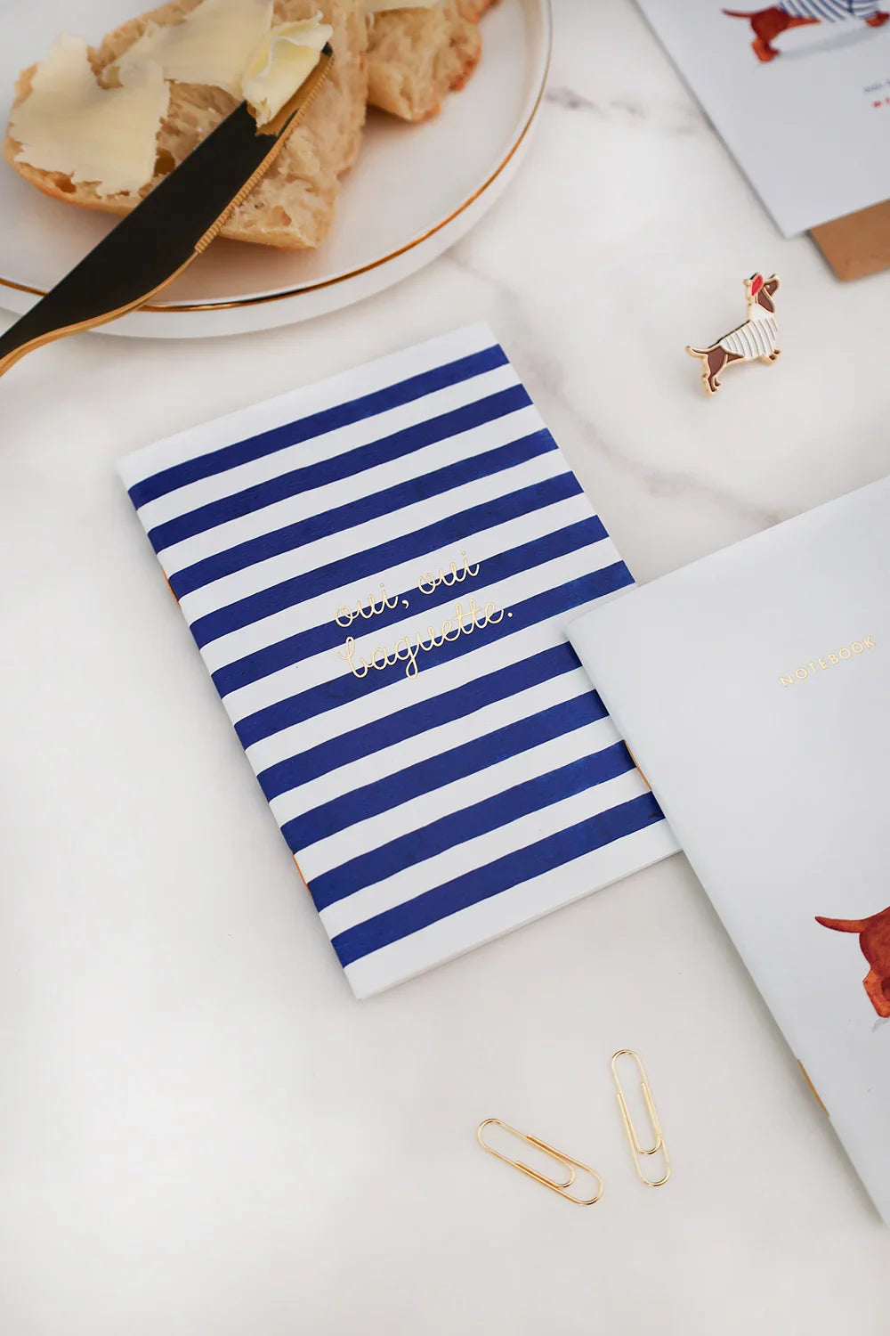 Duo Yes Baguette - A6 Pocket Notebook DUO