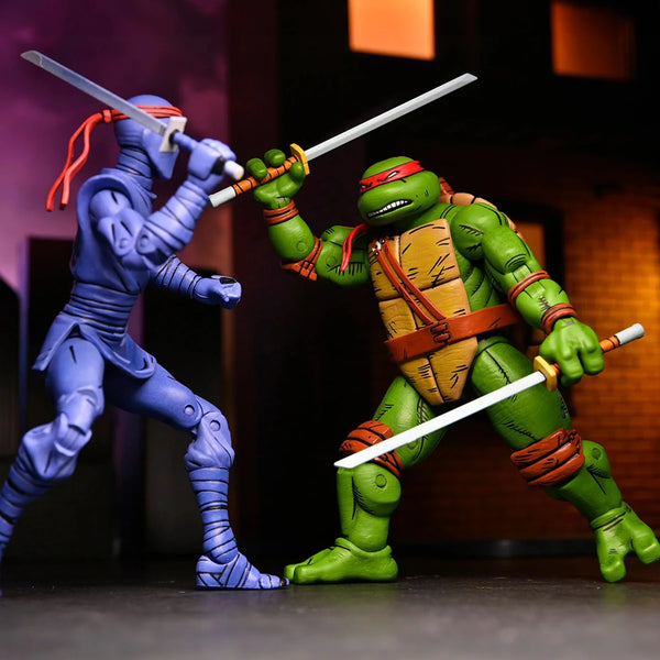 teenage mutant ninja turtles mirage comics 7 scale action figures leonardo neca