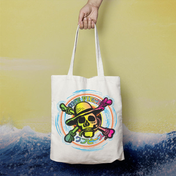 Borsa tote One Piece - Jolly Roger 