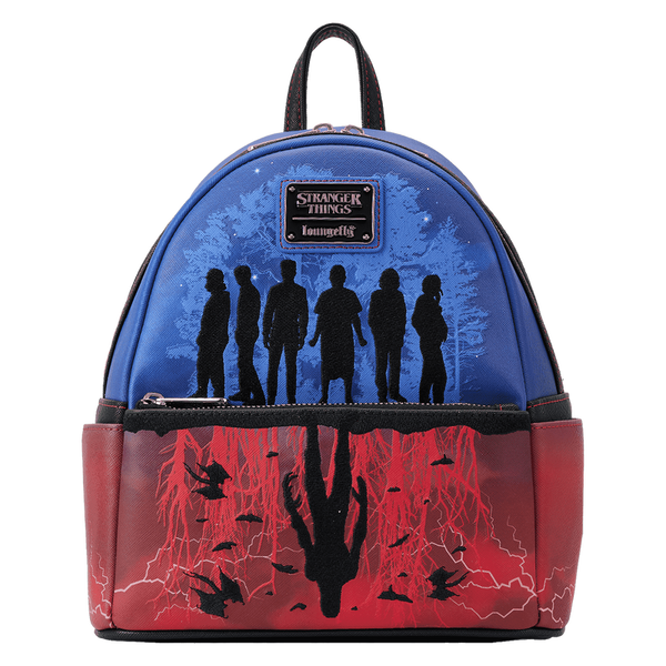 Mochila pequeña de Stranger Things: "Sombras" al revés