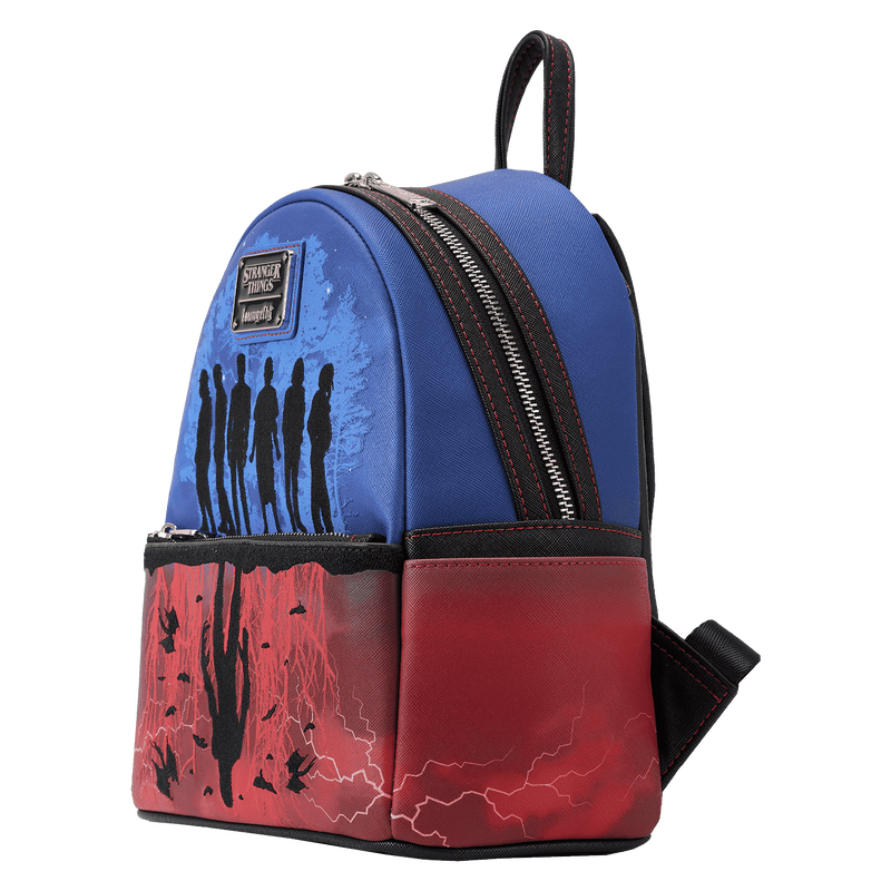 Mini Mochila Stranger Things - Mundo Invertido "Sombras"