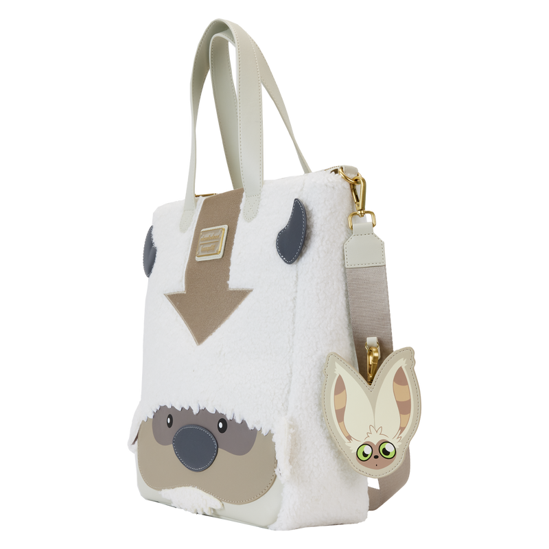 Tote Bag avec Charm Avatar: Le Dernier Maître de l'Air - Appa & Momo