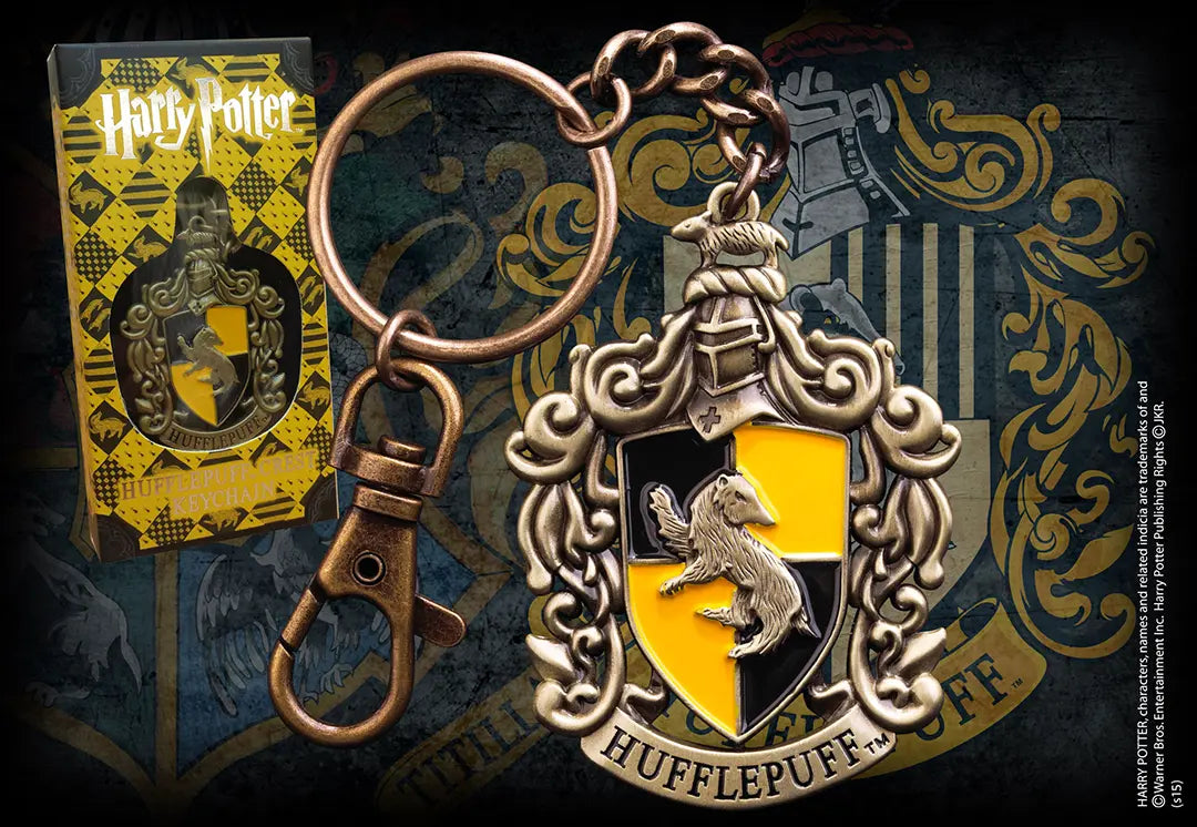 Porta-chaves do Harry Potter - Casa Lufa-Lufa