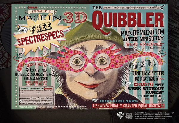 Puzzle di Harry Potter - Copertina della rivista The Quibbler
