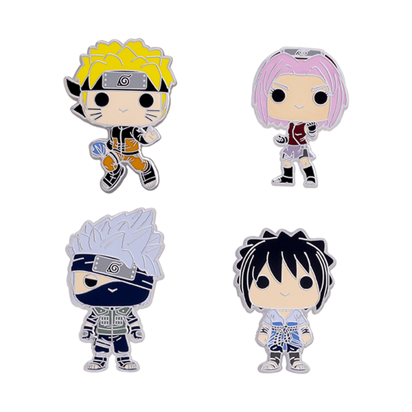 Funko Naruto Shippuden 4-Pack Pin Set