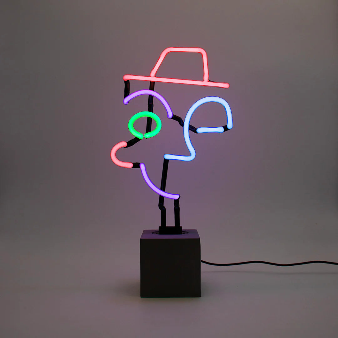 Lampe Néon "Wink Face"