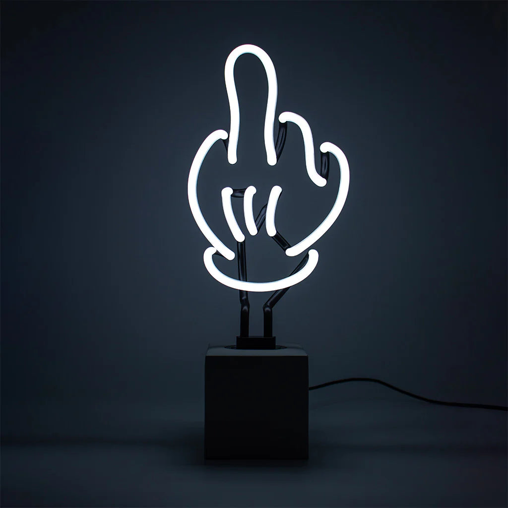 "Fuck" Hand Neon Lamp