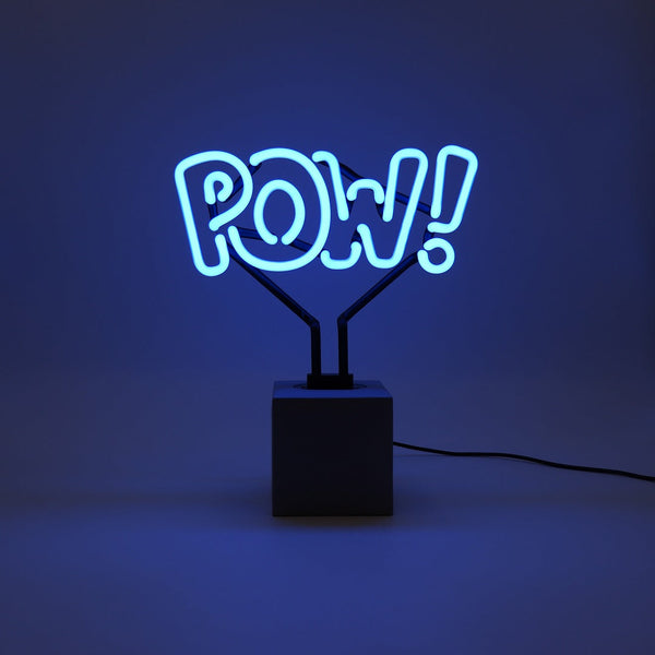 Neon sign "POW!
