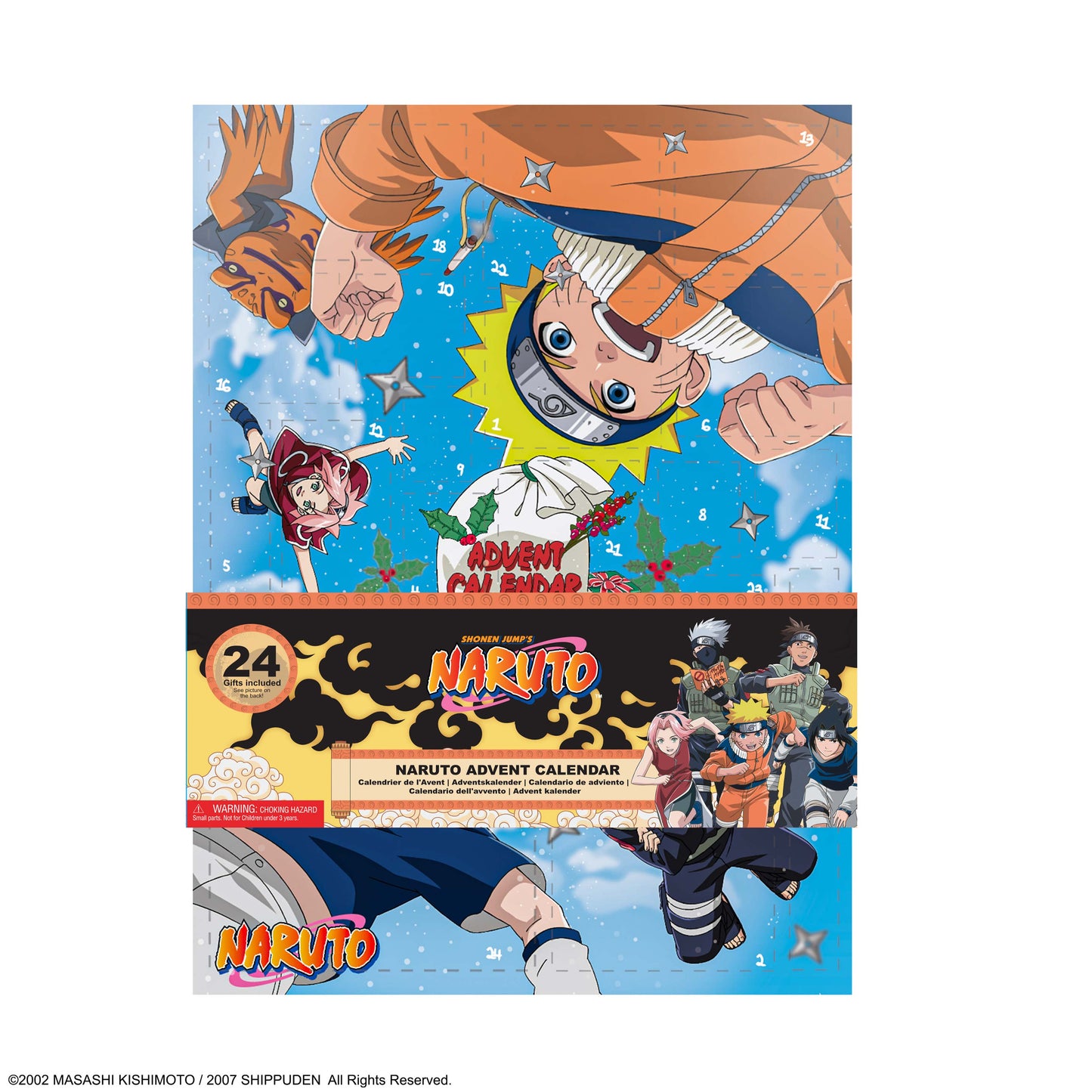 Calendrier de l'Avent Naruto 2025