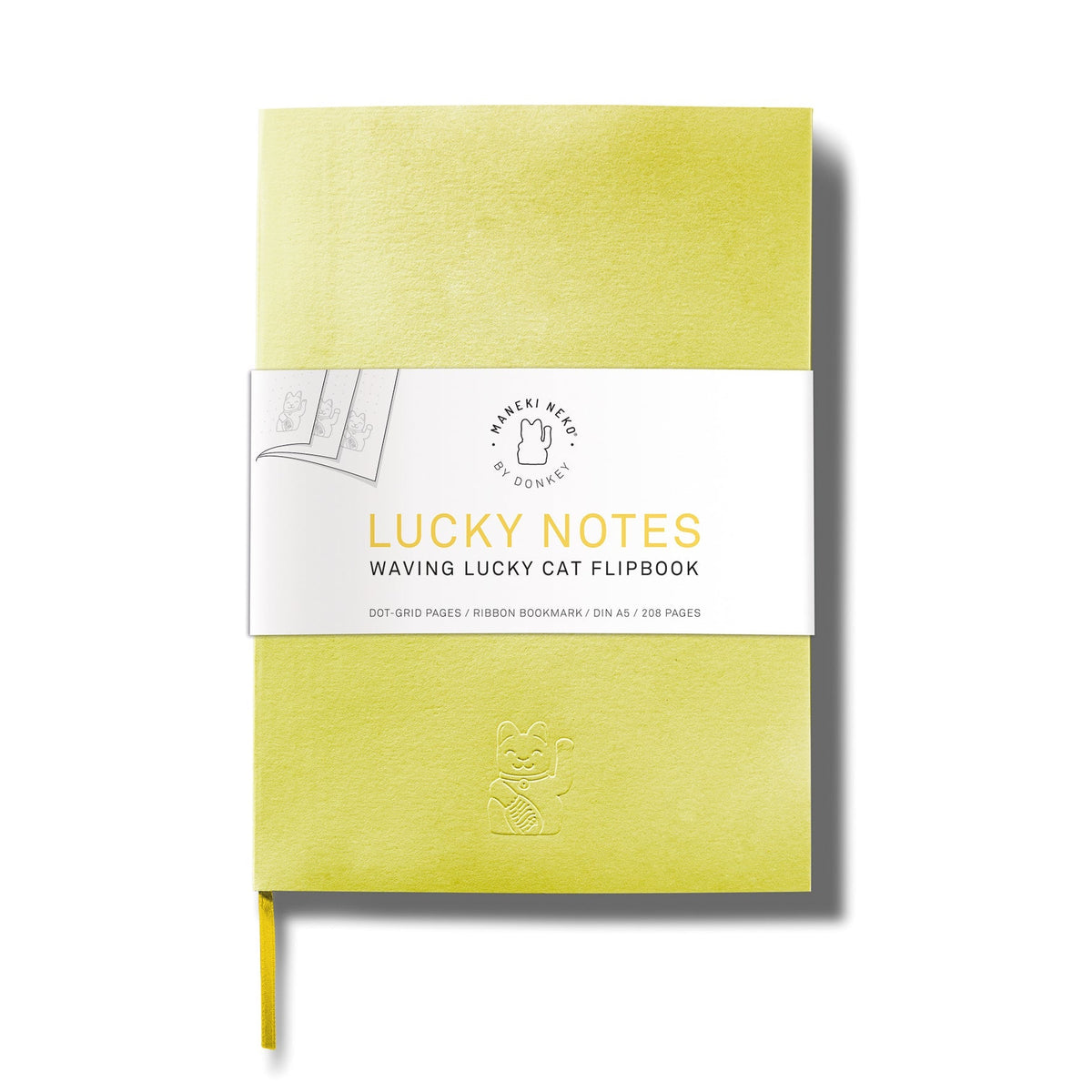 Cuaderno de chat de personaje amarillo