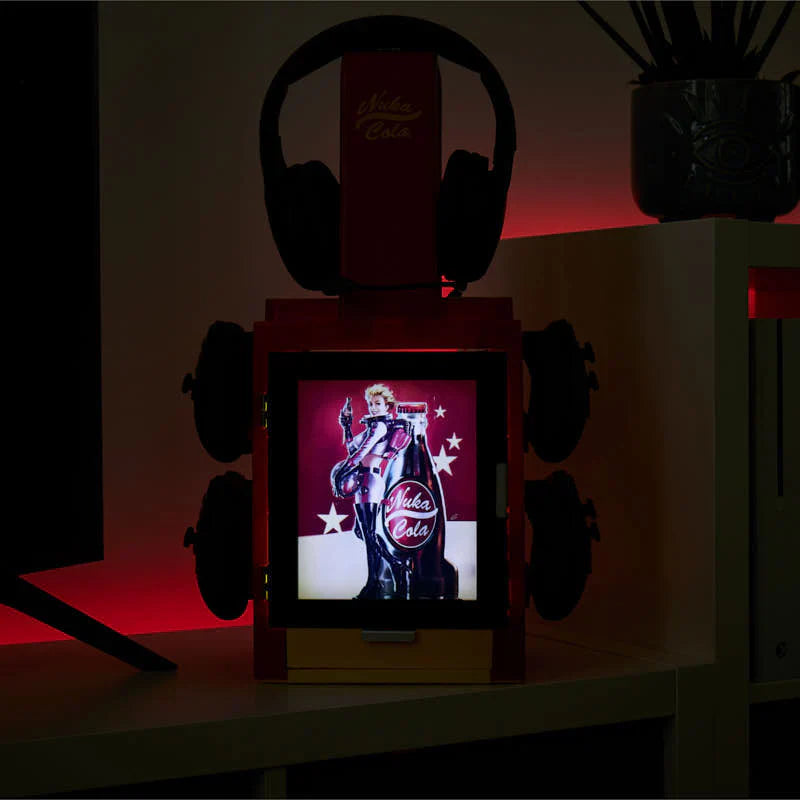 Taquilla luminosa para juegos Nuka Cola