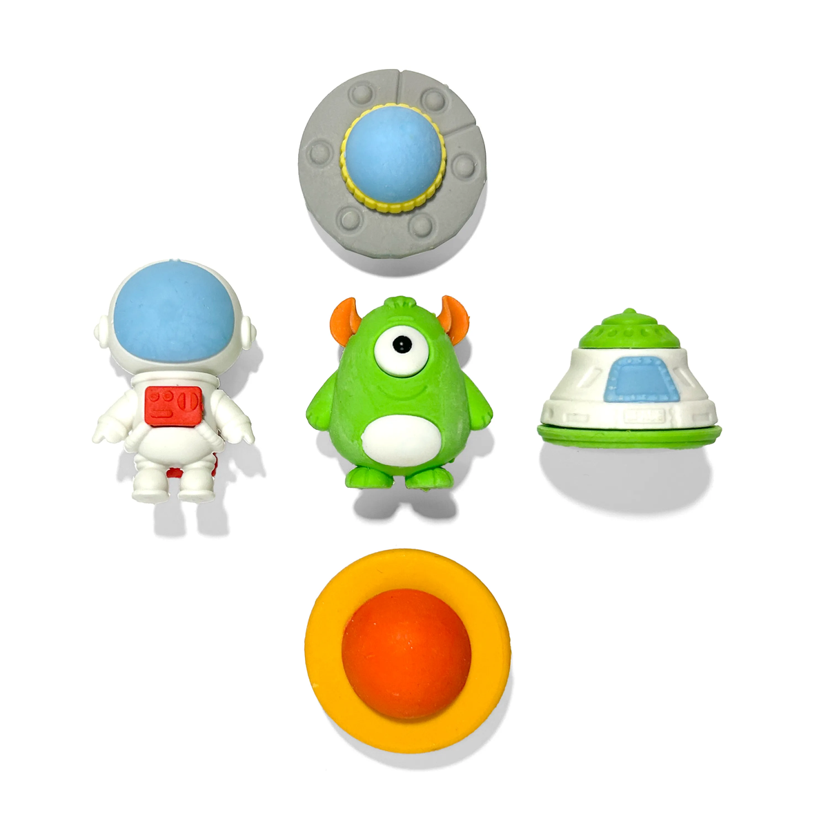 Gommes puzzle parfum soda Outta This World – Lot de 5 – OOLY