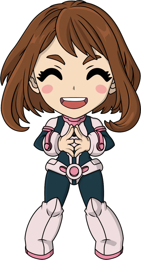 My Hero Acadamia Vinyl figurine Ochaco Uraraka MHA Youtooz K. Horikoshi / Shueisha