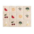 Fruits & Veggies – Jeu de mémoire en tissu