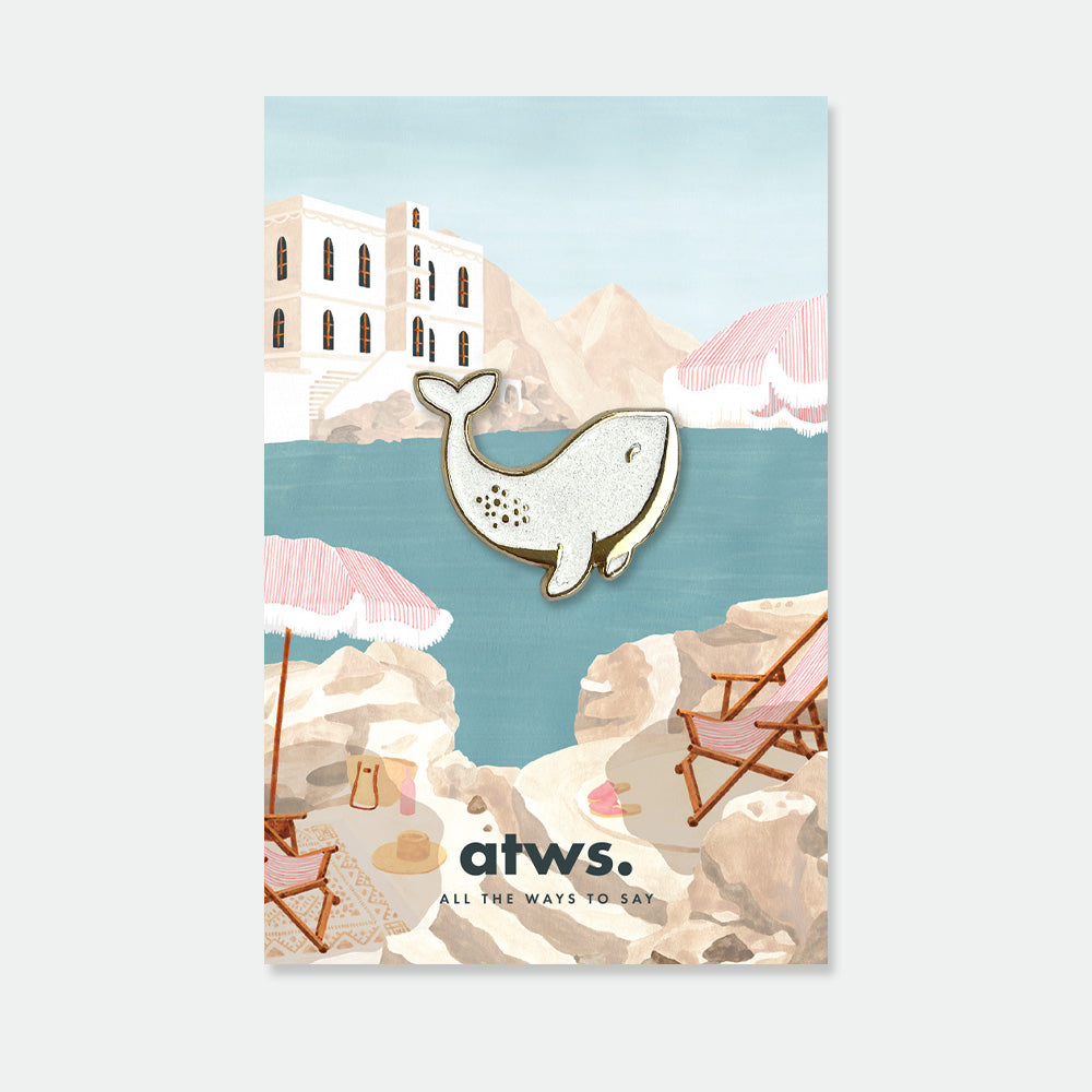 White Wale - Pins