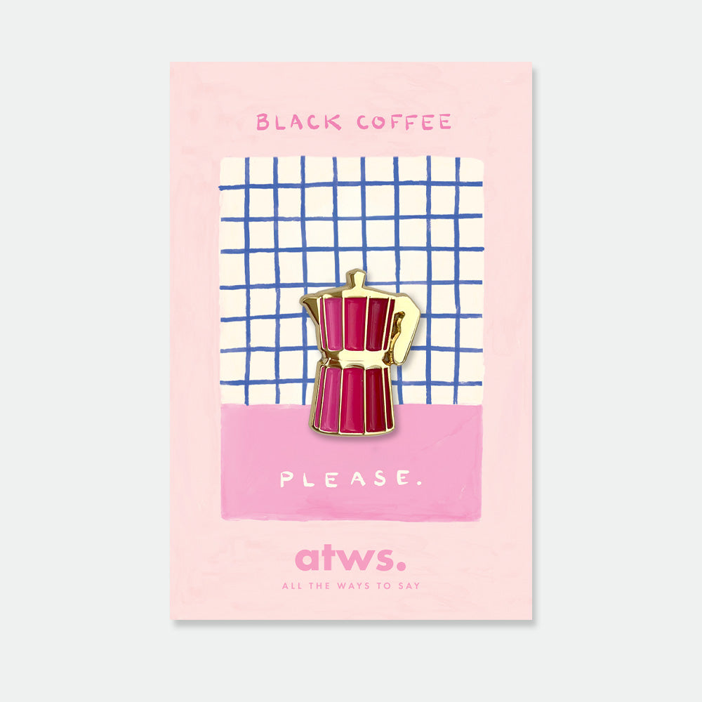 Pink Coffee - Pins
