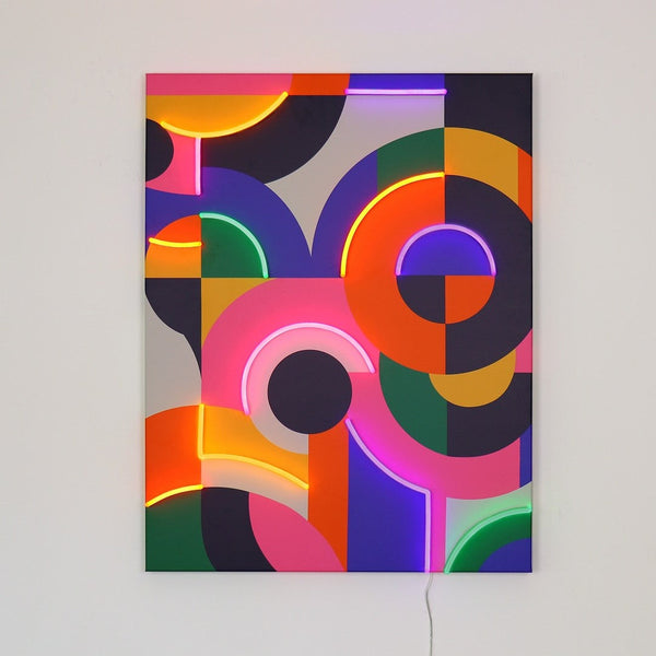 Abstract - Wall Painting (LED Neon) Small