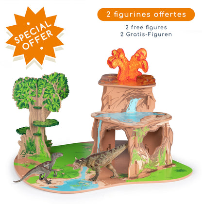 Dinosaur Land + 2 free figures