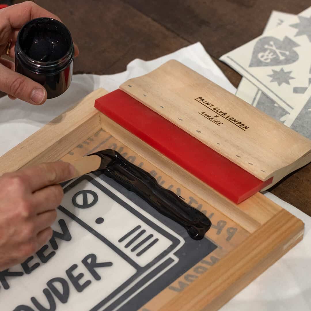 Print Club London x Luckies - Screen Printing Kit