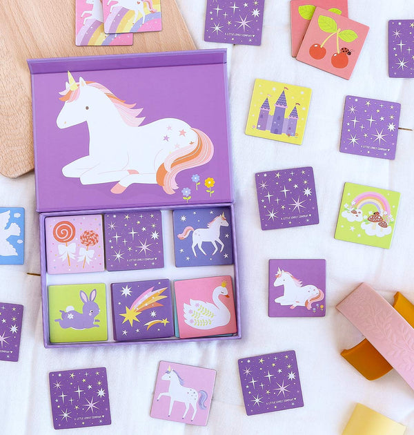 Jeu de mémoire - Unicorn Dreams – vue 2 – A Little Lovely Company