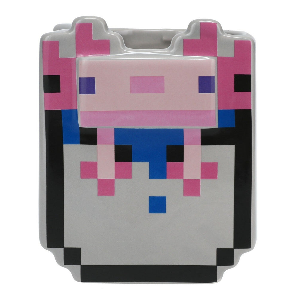 Taza 3D Minecraft Axolotl - 400 ml